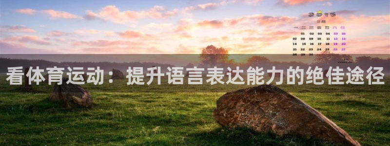 MK体育官网下载软件：看体育运动：提升语言表达能力的绝佳途径