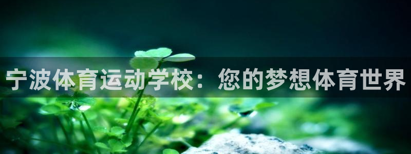 MK体育官方正版app娱乐：宁波体育运动学校：您的梦